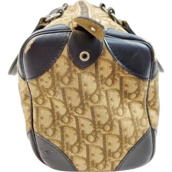 128303BQ (L4) Christian Dior Hand Bag Brown Canvas - Picture 2 of 9